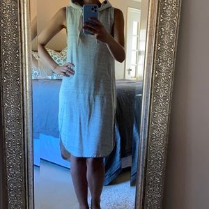 FOREVER 21 FLEECE HOODIE DRESS